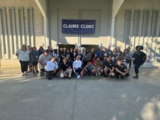 Veterans claims clinic at Stand Down